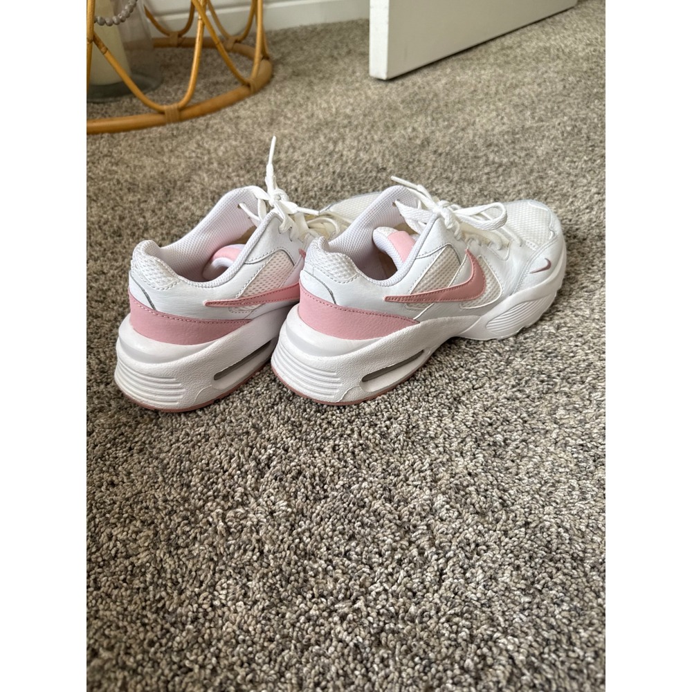 Nike Air Max Excee White Pink Mesh Sneakers Women 8 CJ1671-107 - Picture 2 of 6